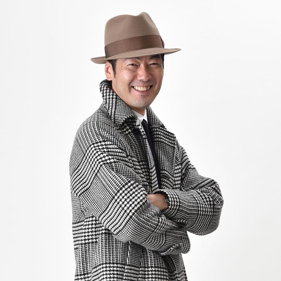 KNOX（ノックス） フェルトハット 帽子 中折れハット メンズ 大きい