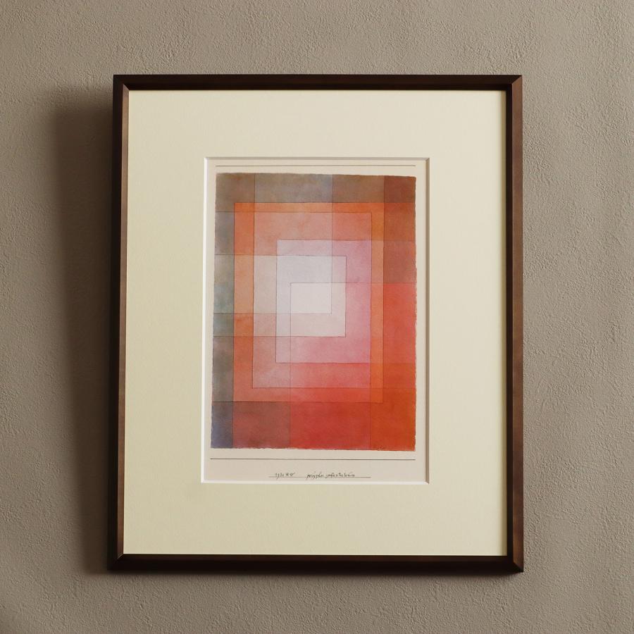 パウル・クレー「ポリフォニックに囲まれた白」アートポスター