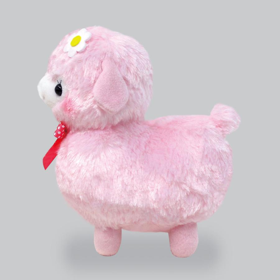 キッズアルパカッソリボン ももちゃん ぬいぐるみ アルパカ アミューズ