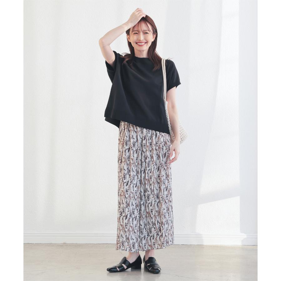 Honeys（ハニーズ） ボトムス パンツ ガウチョパンツ プリーツ 無地 花