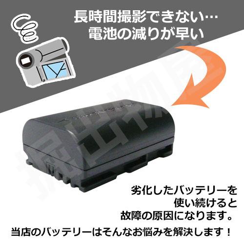 USB充電器セット キャノン(Canon) LP-E6 互換バッテリー EOS 70D対応 +