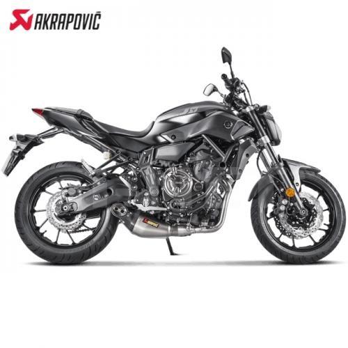 AKRAPOVIC（アクラポビッチ） マフラー 送料無料 MT-07 XSR700