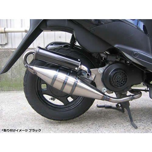 aiNET（アイネット） 1年保証付 LET'S レッツ2 マフラー ユーロ