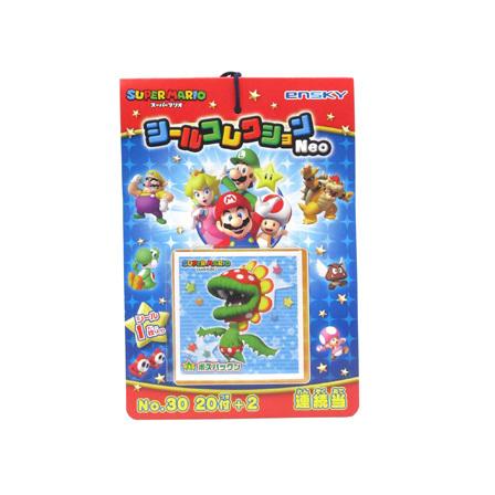 シール スーパーマリオ シールコレクション NEO 当て(1個入) : 堀商店