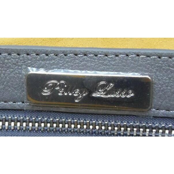 ペレリールッソ Pelley Lusso クロコダイル トートバッグ ダークグレー