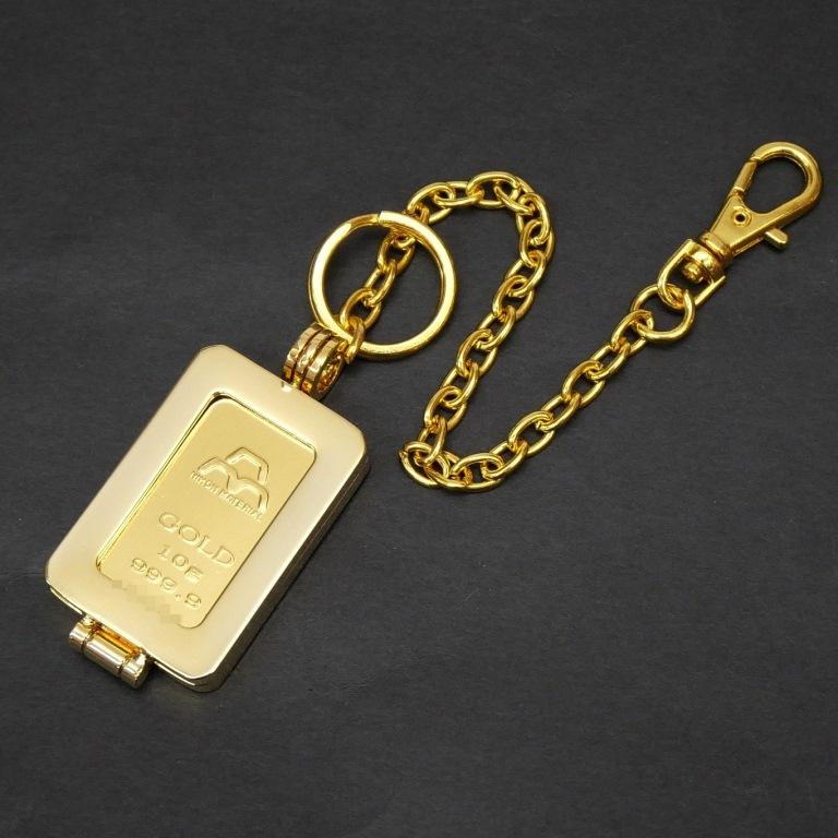 新品】日本マテリアル 純金インゴット 10g 選べるキーチェーン