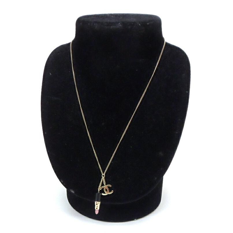 CHANEL（シャネル） ネックレス ココマーク リップモチーフ 08A 【中古