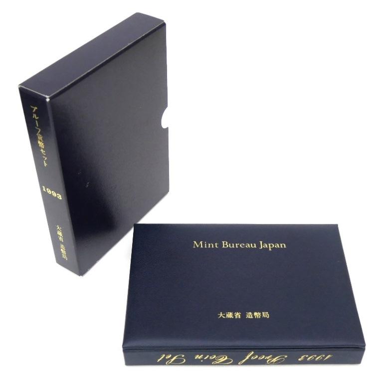 1993年 平成5年 プルーフ貨幣セット 年銘板有 ミントセット(68203