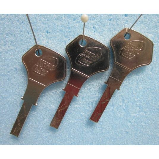 流通用ドアキー ZERO Key ゼロキー (3本) NCL パチンコ・パチスロ実機