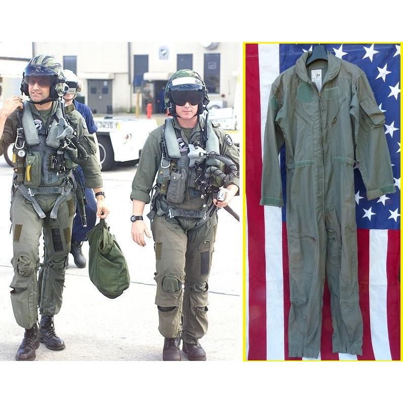 米軍実物 CWU-27/P 40L フライトスーツ トップガン C145x : ホバート