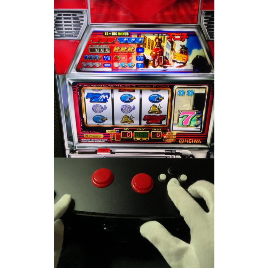 パチスロ サミタ本物レイアウトコントローラー｜振動×LED連動｜家スロ