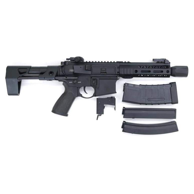 DOUBLE BELL製 電動ガン SLRスタイル M4 PDW PCCセット No.095-3