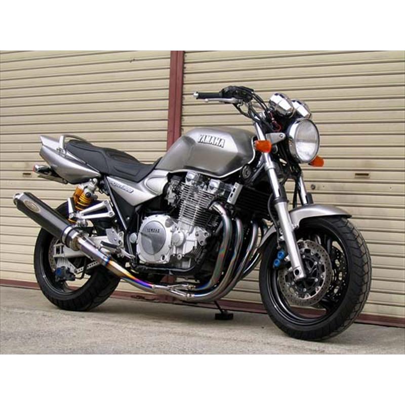 バイク マフラー オールチタンEX タイプ1 PT/φ110 XJR1200/1300 -07