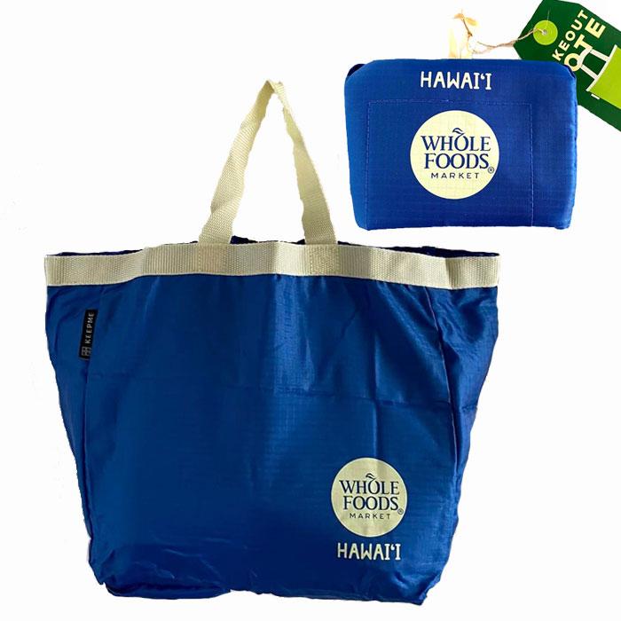 ホールフーズ エコバッグ 入学 入社祝い ランチバッグ 折りたたみ まち