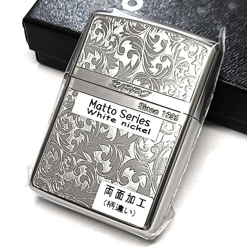 ZIPPO（ジッポー） ライター アーマー 唐草＆ストライプ シルバー