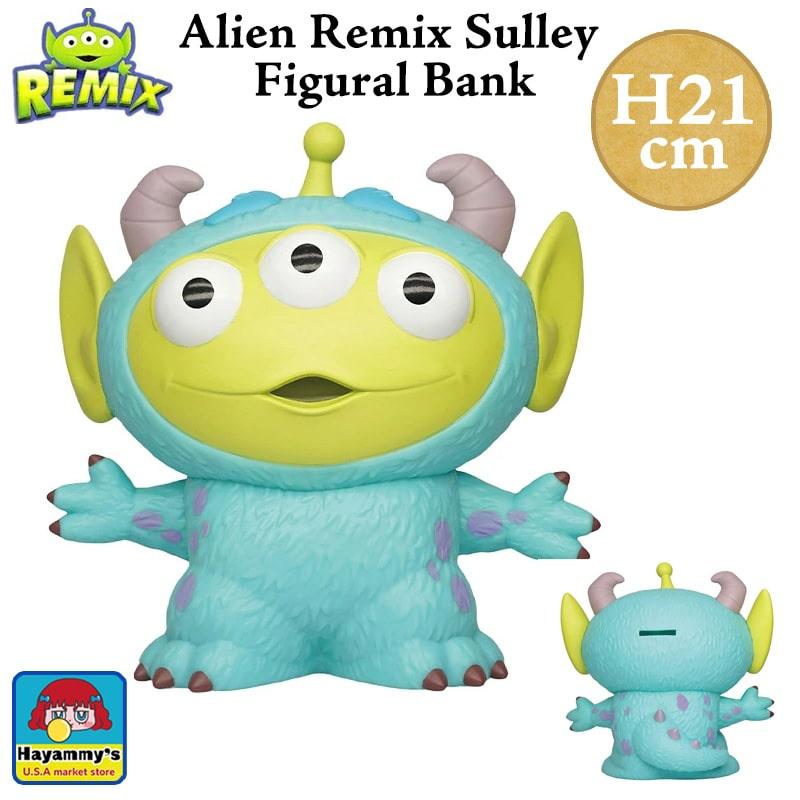 PIXAR 貯金箱 リトルグリーンメン エイリアン リミックス フィギュア