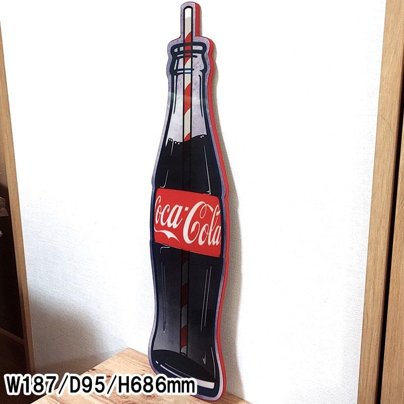 Coca Cola（コカコーラ） 瓶 大型 レンチキュラーサイン アメリカン
