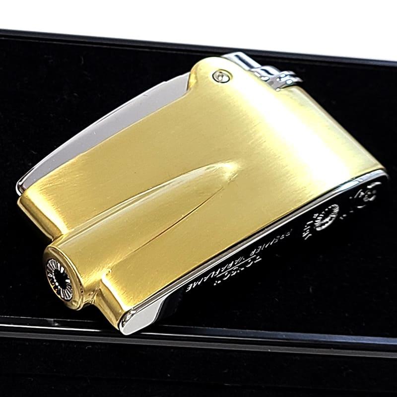 RONSON ガスライター フリント式 ブラスサテン ロンソン プレミア