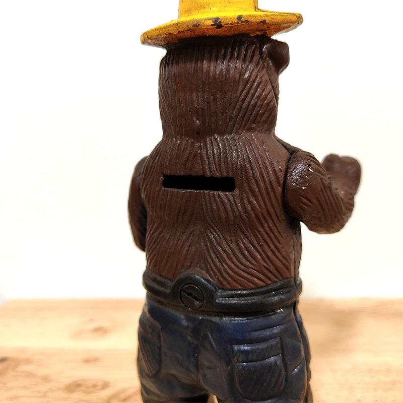 アメリカン レトロ コインバンク 鋳鉄 キャストアイアン スモーキー