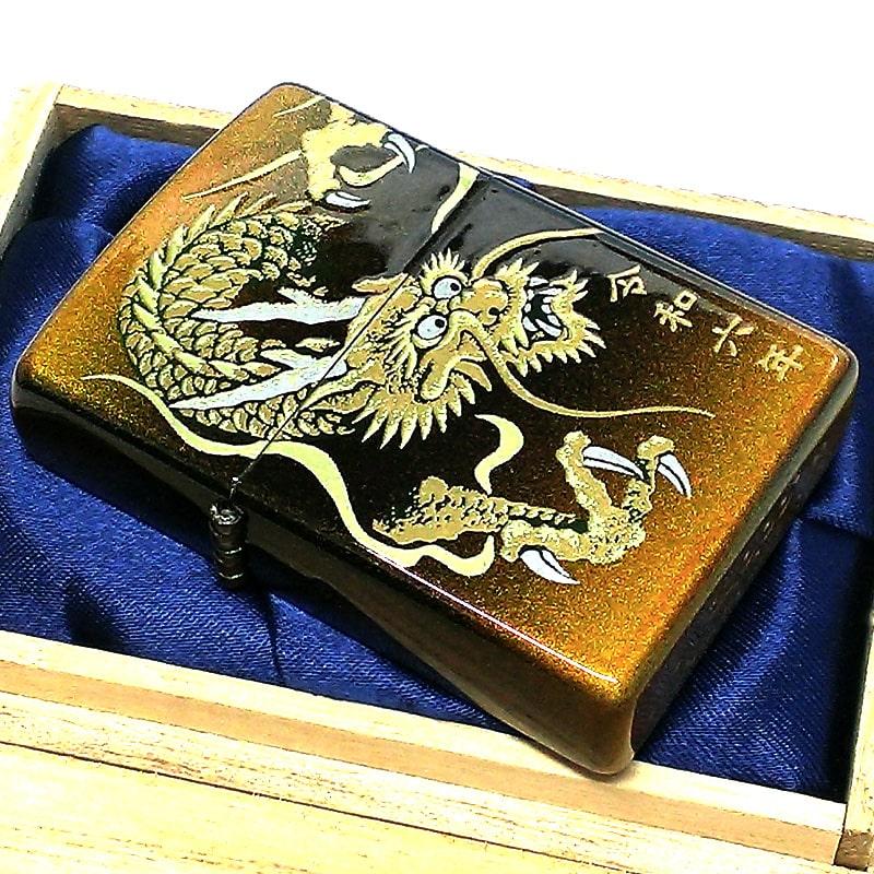 ZIPPO（ジッポー） ライター ジッポ 和柄 辰 本金蒔絵 漆塗り 龍 2024