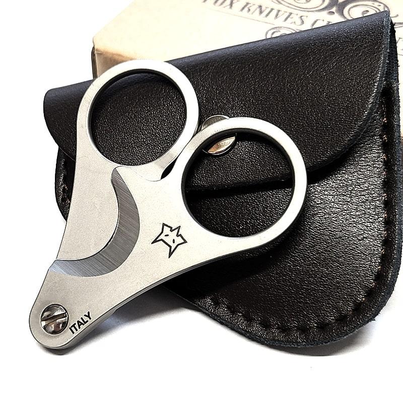 シガーカッター 葉巻用 イノックス 748 FOX イタリア製 喫煙具 携帯用