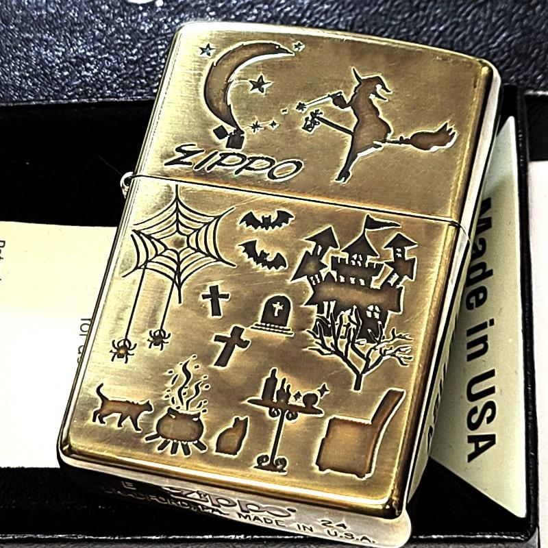 ZIPPO（ジッポー） 魔女ウィンディ アンティーク ジッポ ライター ロゴ