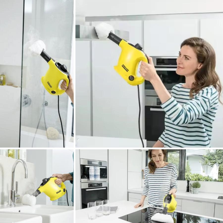 ケルヒャー スチームクリーナー交換用 マイクロファイバーカバー 6枚組