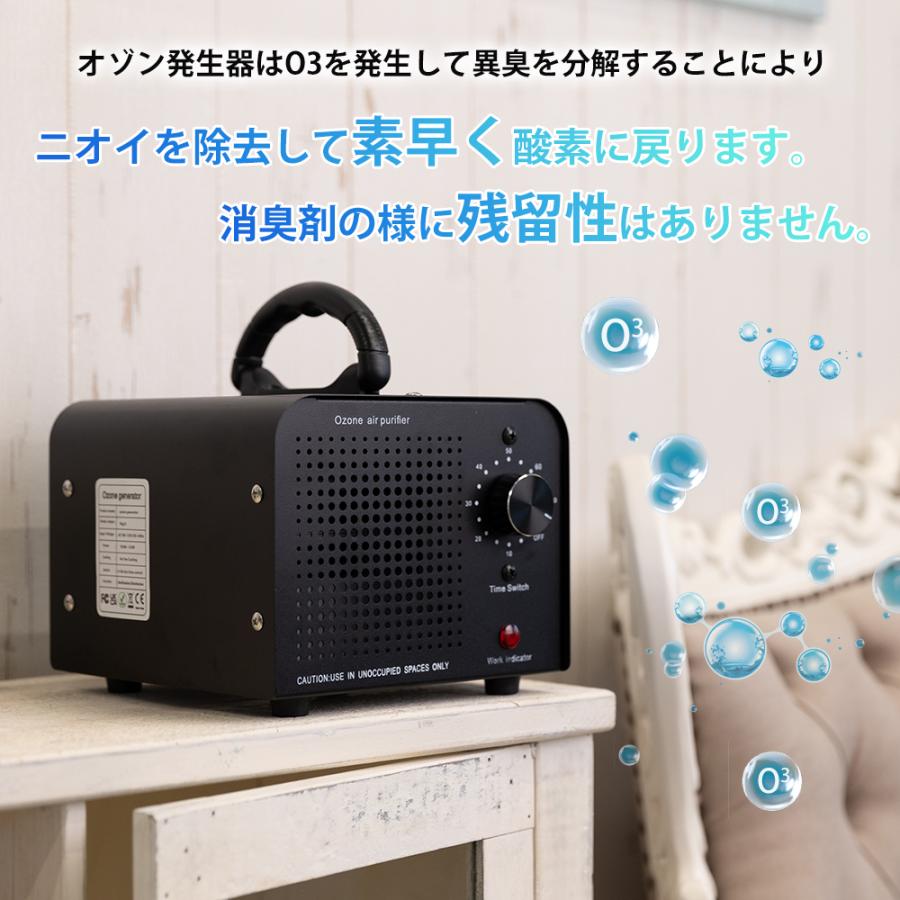 オゾン消臭器 脱臭機 36000mg/h 強力 オゾン発生器 空気清浄機 家庭用