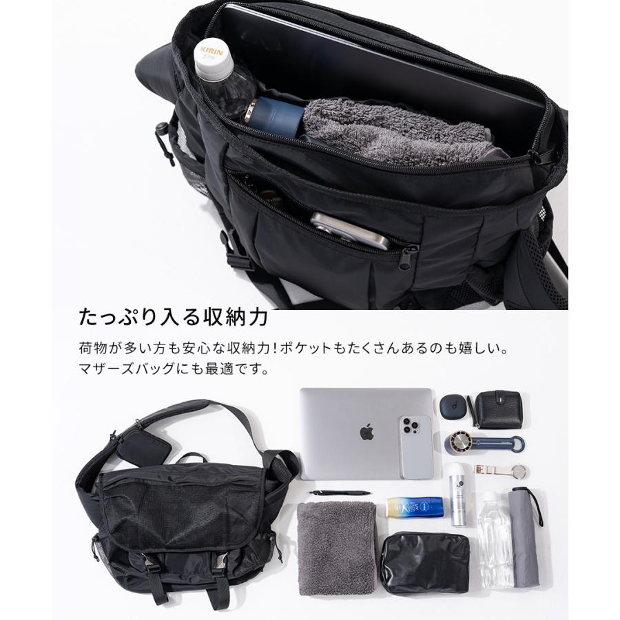 HAYNI（ヘイニ） ボディバッグ レディース 大きめ A4「Lekha レカ