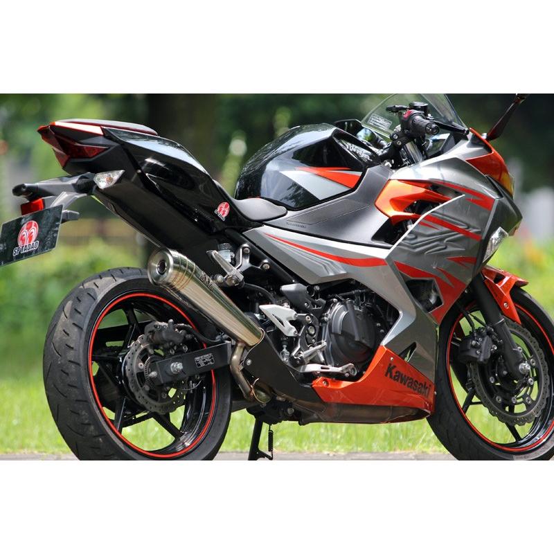 パワーボックス メガホン マフラー SP忠男（SP TADAO） Ninja400