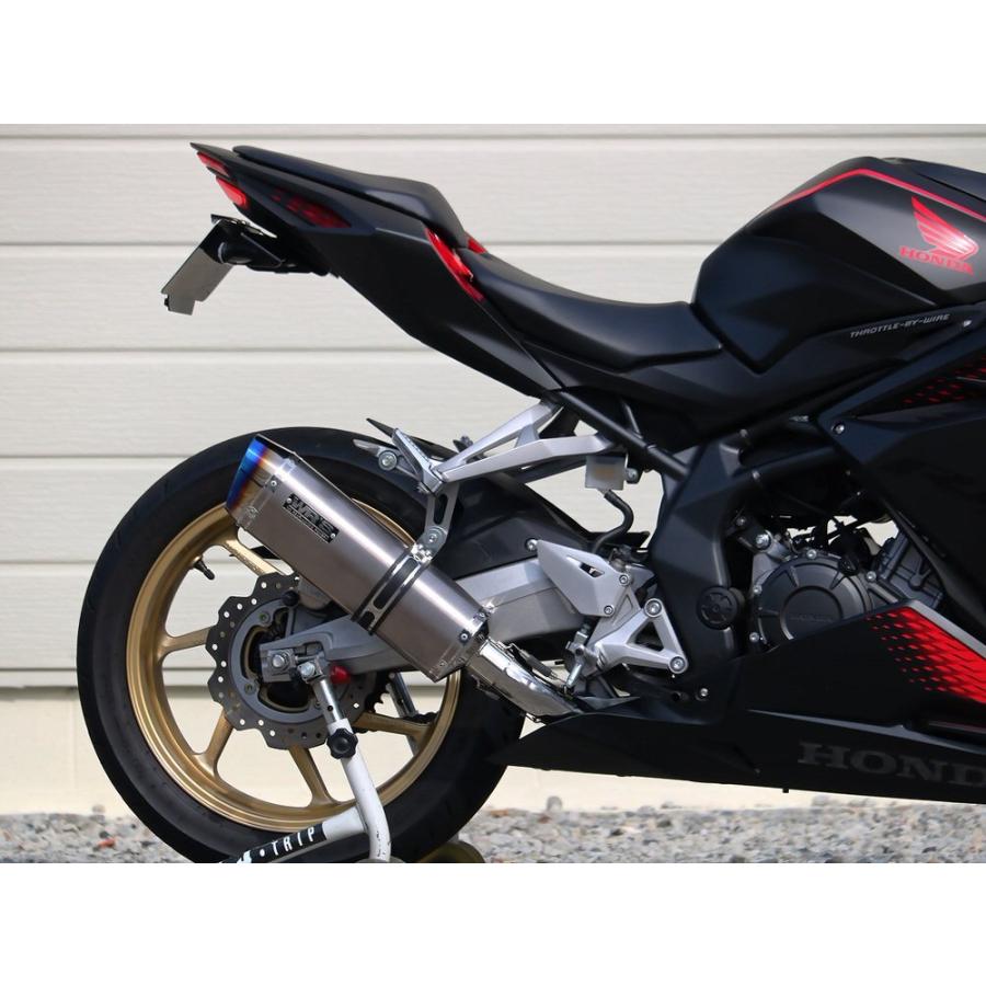 SS-OVAL SHORT LINE フルエキゾーストマフラー ソリッドチタン