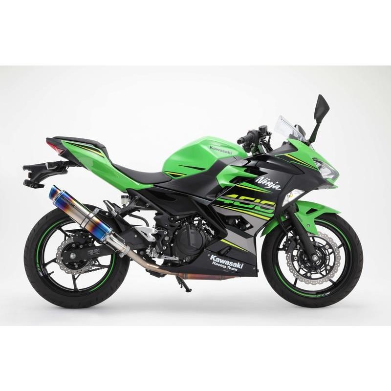 Ninja400（ニンジャ400）18年 R-EVO2 スリップオンマフラー ヒート