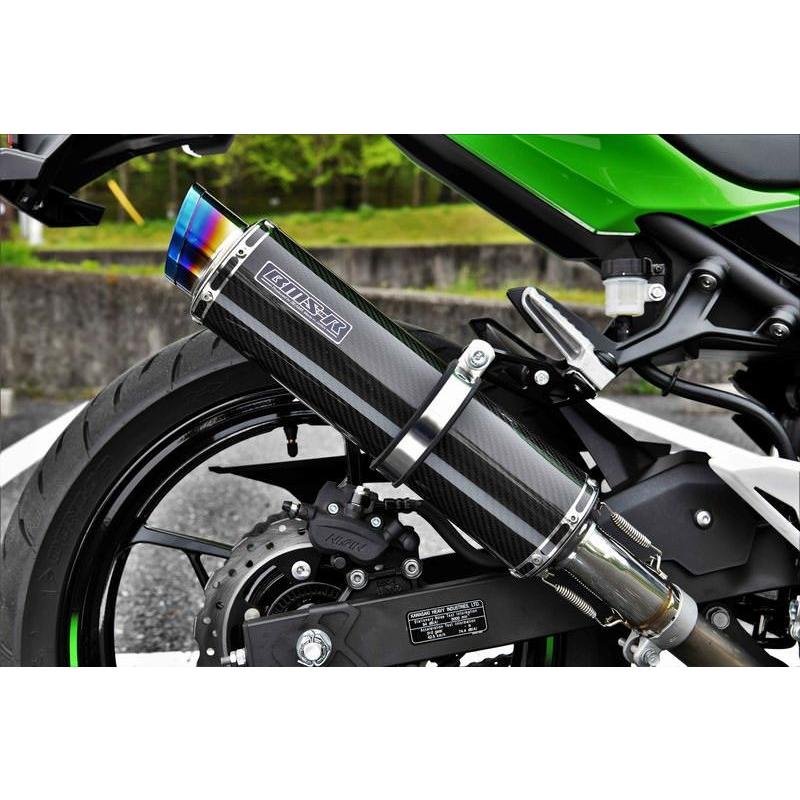 Ninja400（ニンジャ400）18年 R-EVO2 スリップオンマフラー カーボン