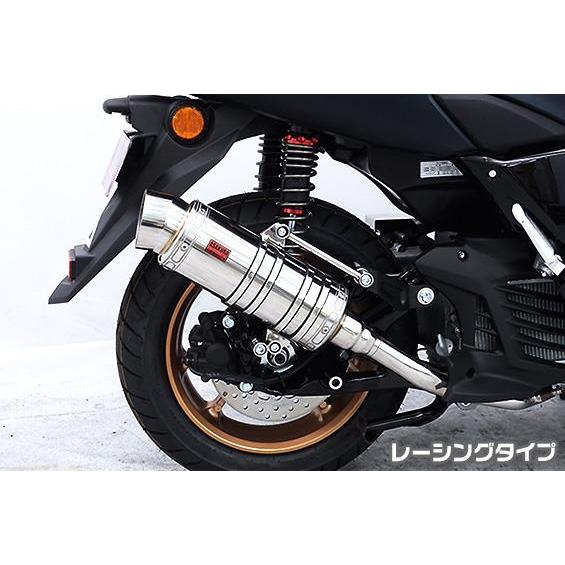 SHタイプマフラー レーシングタイプ ASAKURA（浅倉商事） NMAX155（8BK