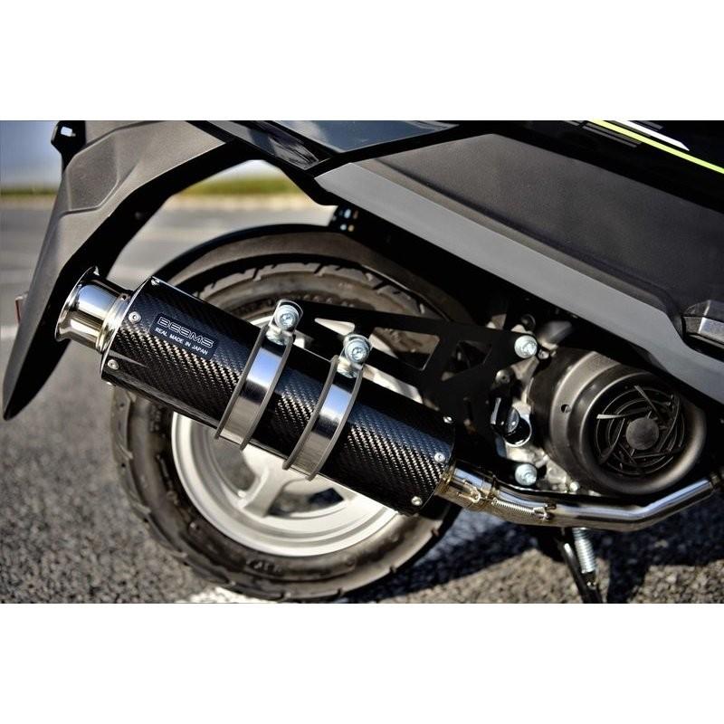 アドレス125（2BJ-DT11A）17年 SS300カーボンマフラー SP 政府認証 BMS