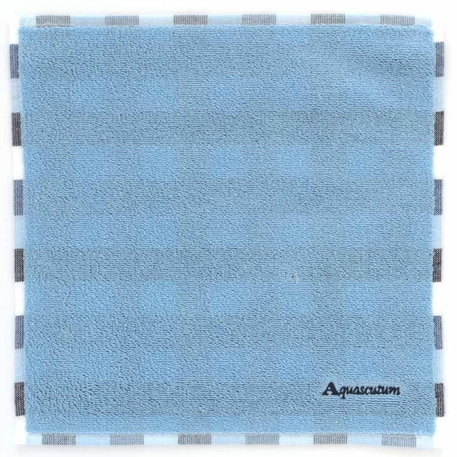 Aquascutum（アクアスキュータム） メンズ タオルハンカチ ヘム