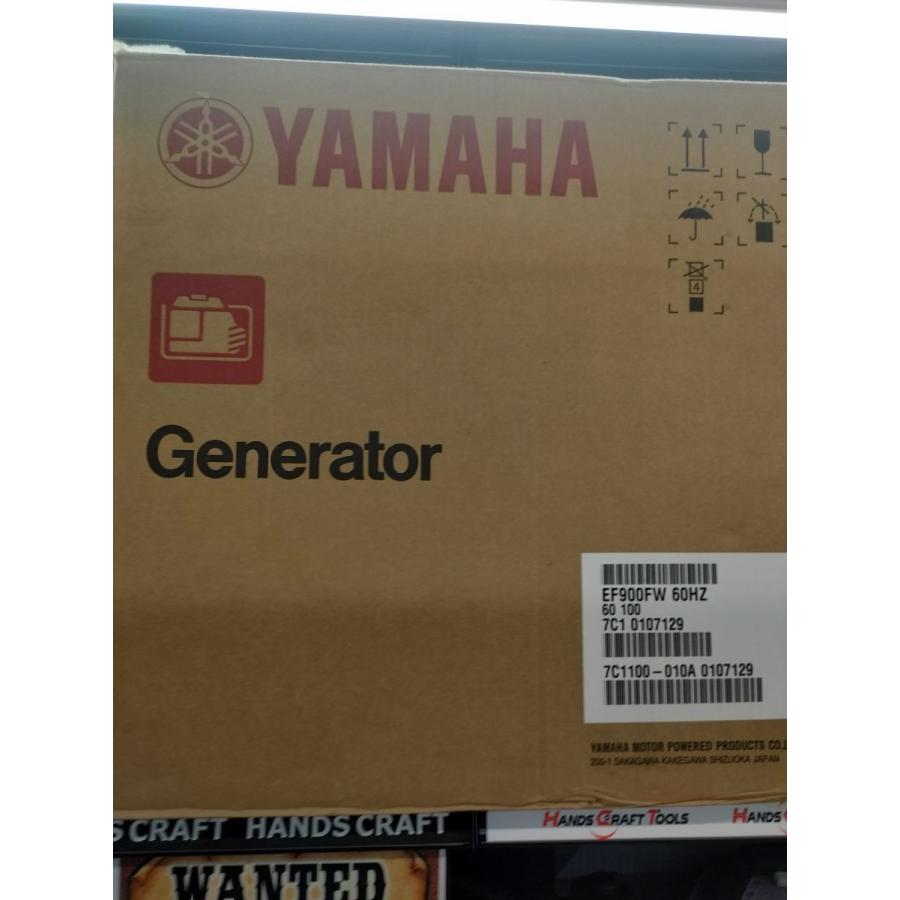 □□【未使用品】 YAMAHA EF900FW 60Hz 発電機 ヤマハ 【ハンズ