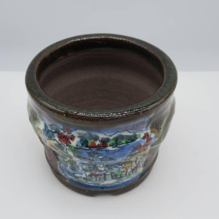 陶翠 盆栽鉢 丸鉢 落款 現品 新品 : はニわ株式会社 Yahoo!ショップ