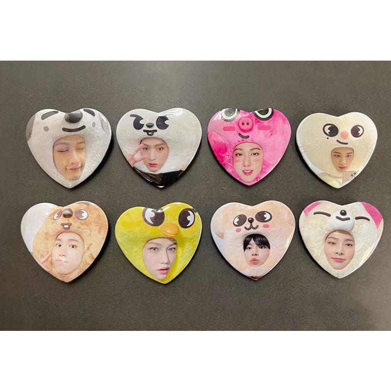 Stray Kids ストレイキッズ ハート缶バッジ SKZOO スキズ / メンバー