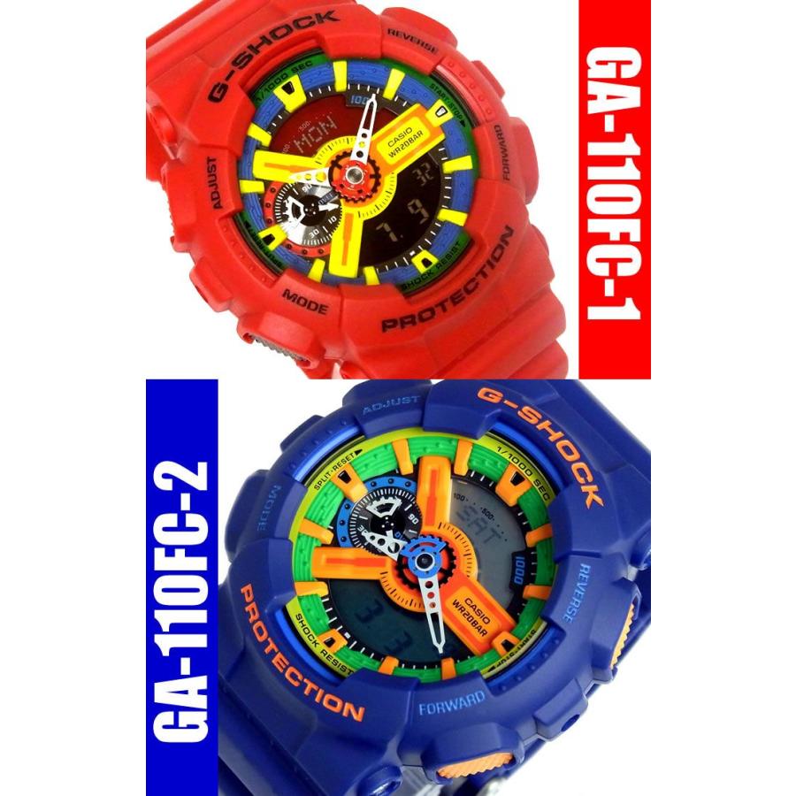 G-SHOCK CASIO 腕時計 デジタル 時計 GA-110FC Crazy Colors : HAPIAN