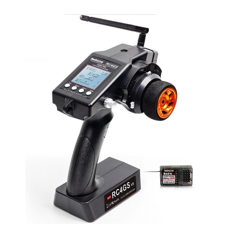Radiolink RC4GS V3 5CH 2.4GHz プロポセット RC カー ボート 送信機