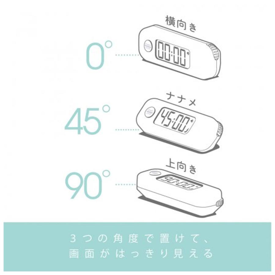 SONIC スティックル タイマー ダイヤル式 デジタル 持ち運びしやすい