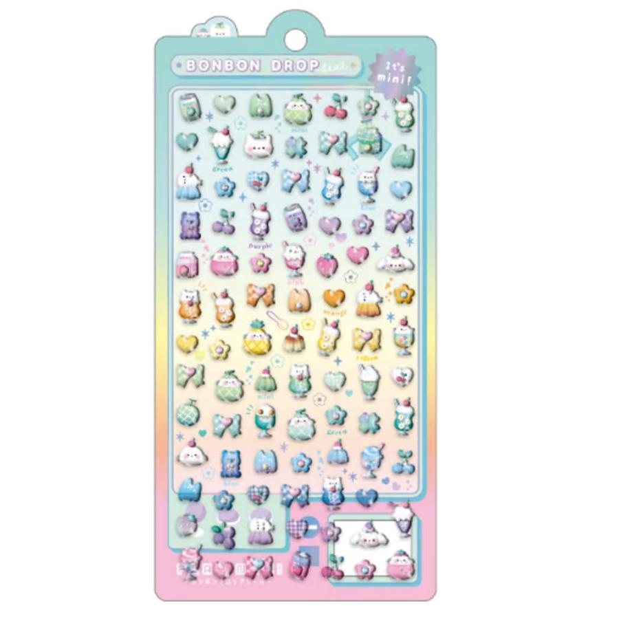 Q-LiA（クーリア） ボンボンドロップシール ミニ めろめろボンボン