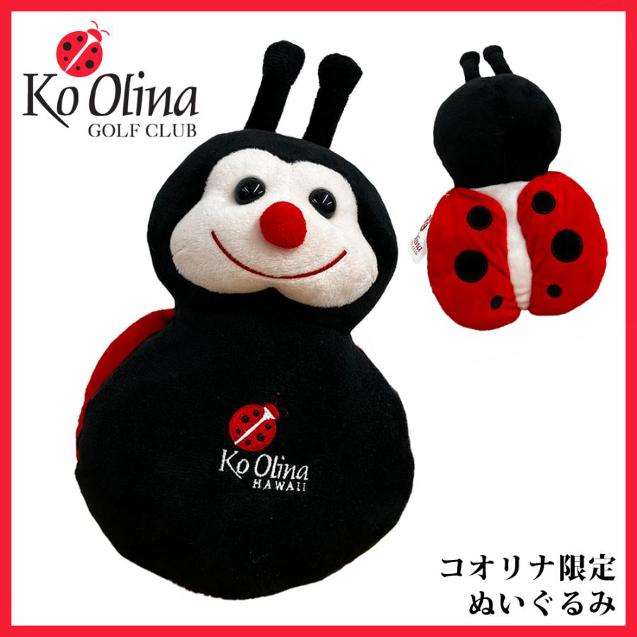 Ko Olina ゴルフバッグ 黒 てんとう虫刺繍 靴入れ 2026年最新