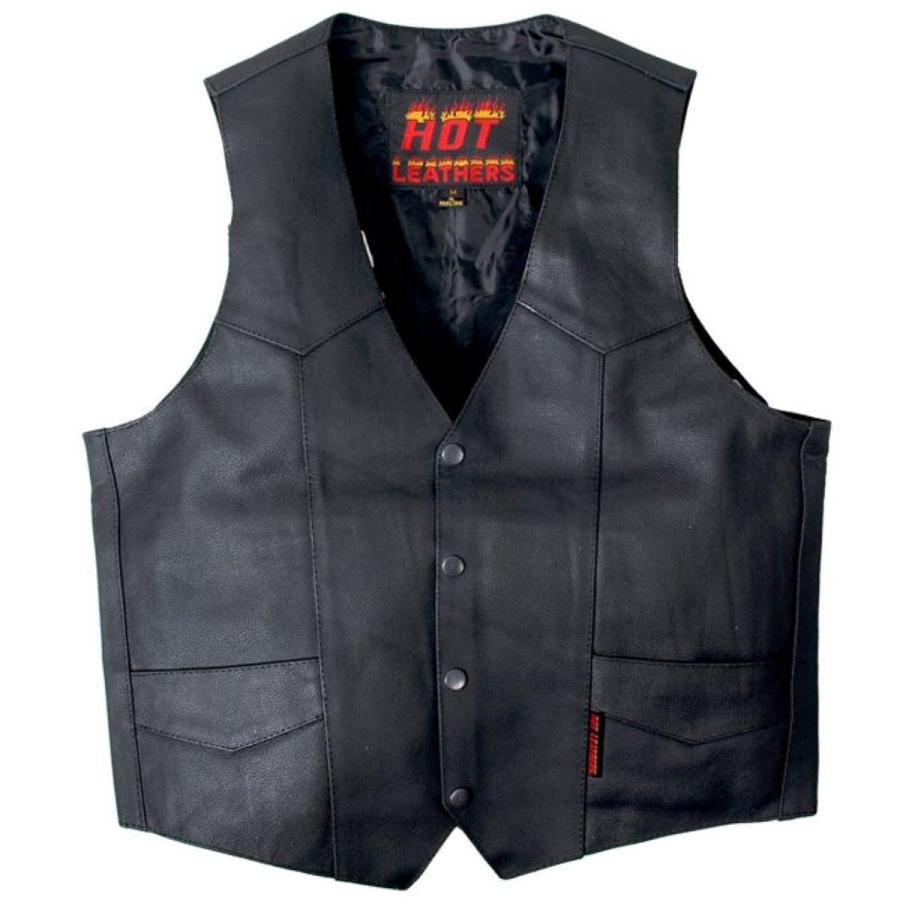 レザーベスト 本革 メンズ バイカー Hotleathers クラシックスタイル 2