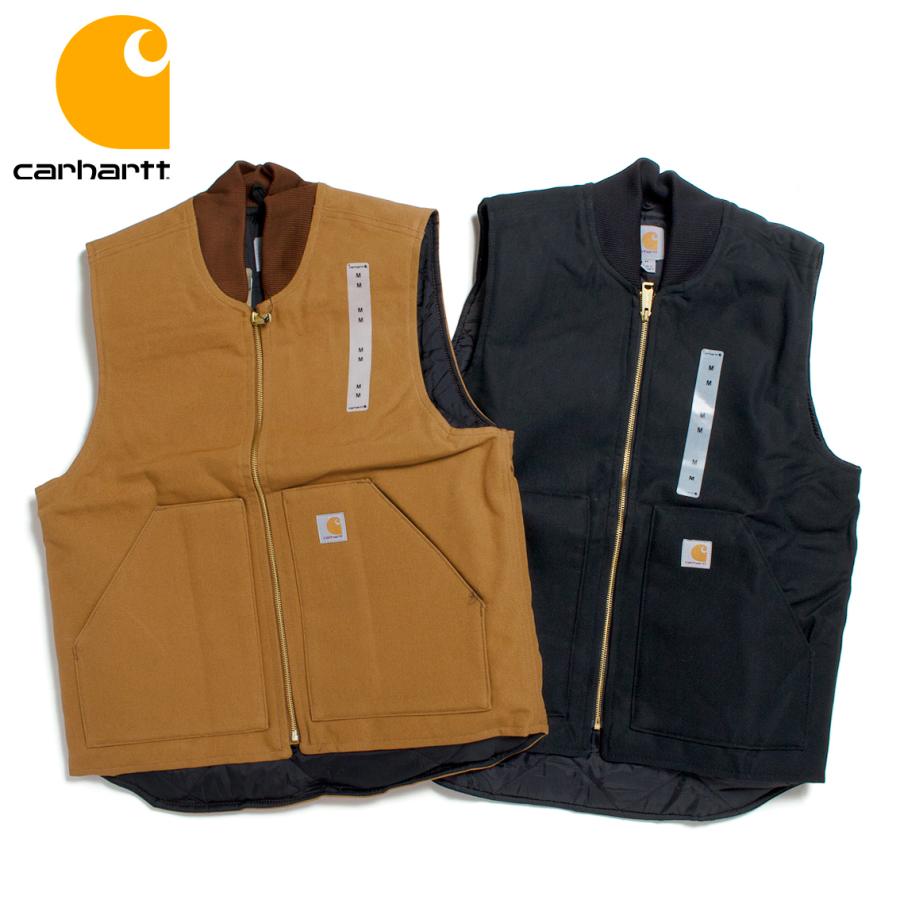 Carhartt（カーハート） V01 ダックベスト 中綿 キルティング ワーク