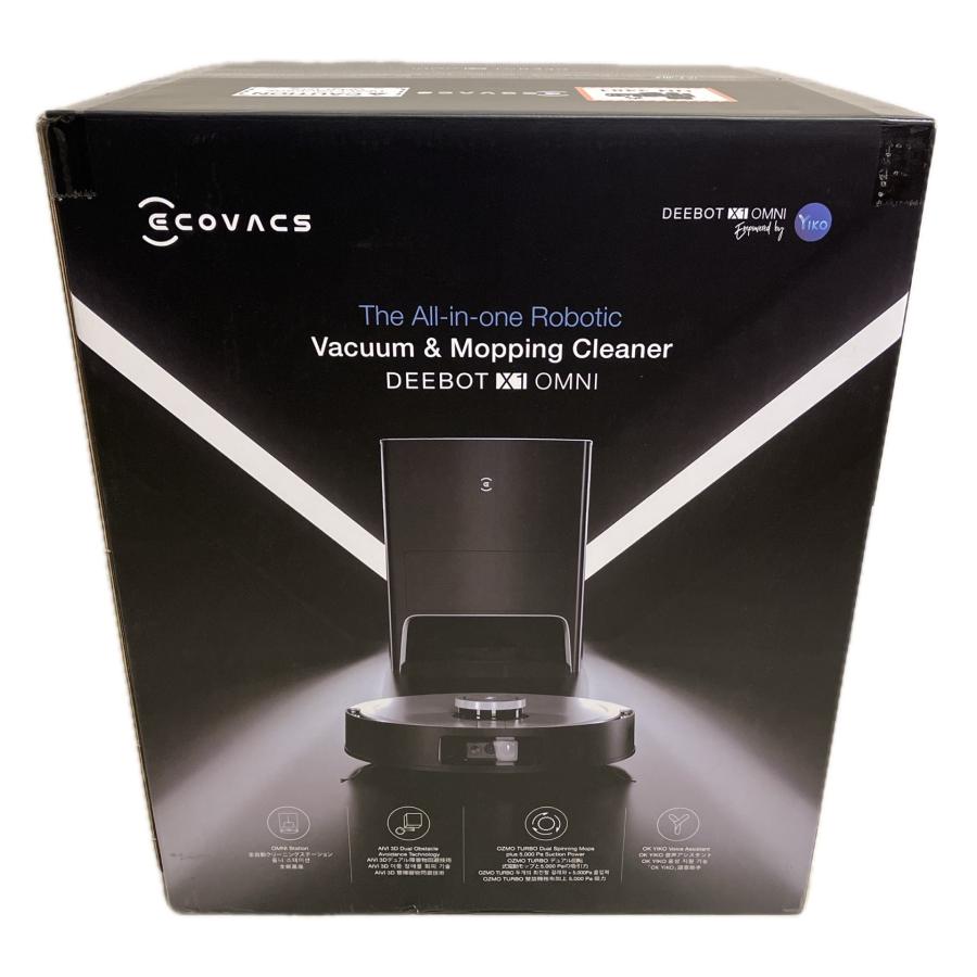 DEEBOT エコバックス ECOVACS 全自動 オールインワンロボット掃除機 X1