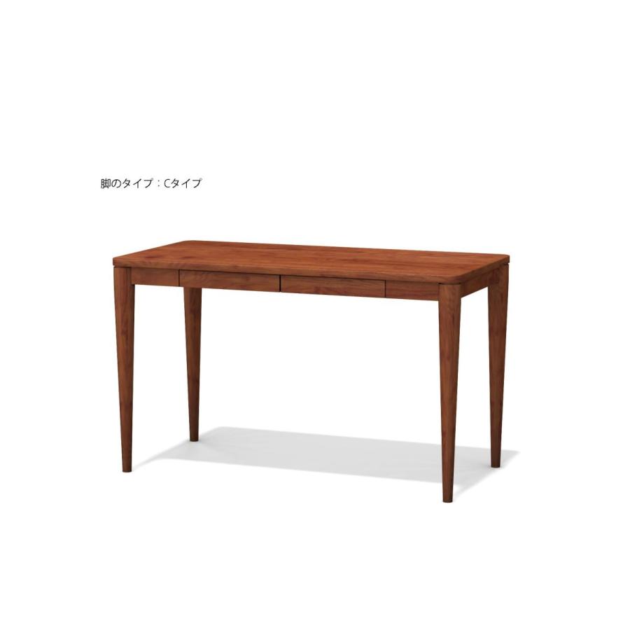 書斎デスク 120×60 パソコンデスク 書斎机 日本製 ワークデスク 木製