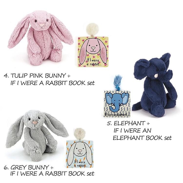 福袋 2個セット jellycat ぬいぐるみ＋絵本セット ジェリーキャット