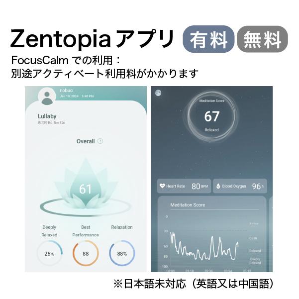 脳波デバイス FocusCalm リラックス状態をアプリでトレーニング
